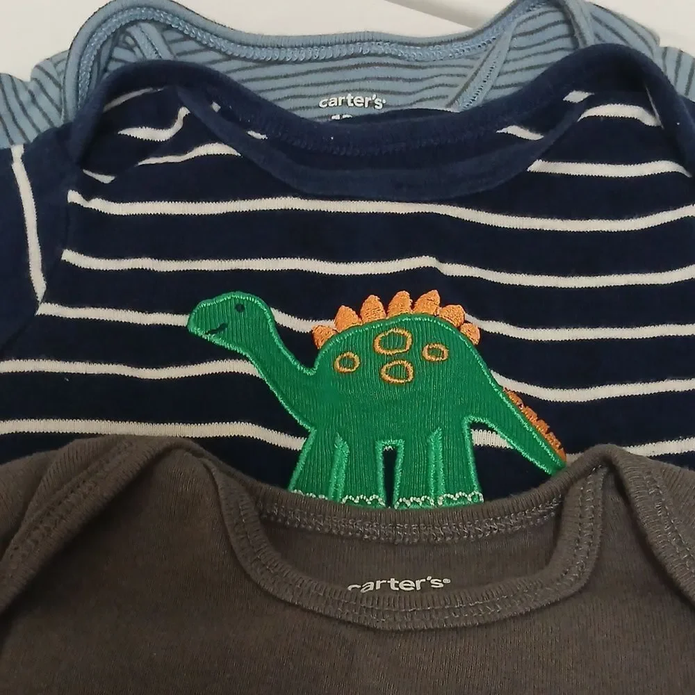Carter's and various branded boys onesies 12M